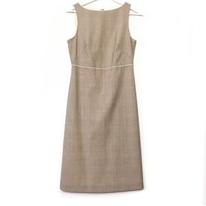 Banana Republic Career Classic Plaid Basic Dress 6